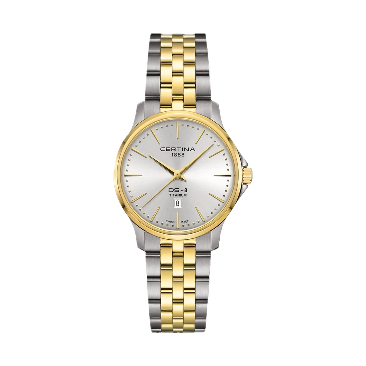 Certina DS-8 Lady 31mm, Quartz, Titanium, Silver Ladies' Watch C045.010.55.031.00