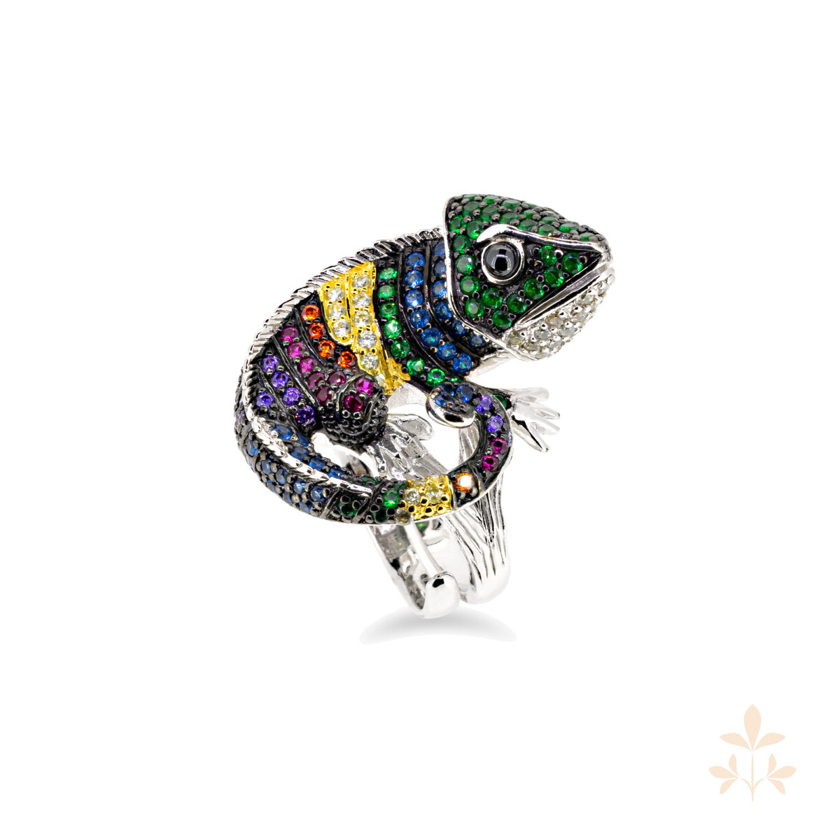 At the time Theo Chameleon Ring SZA-1990-161-S