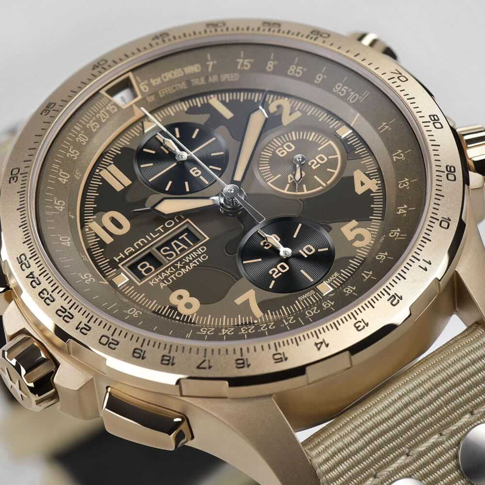 Hamilton Khaki X-Wind Day Date Automatic Chrono H77916920 Men's Watch