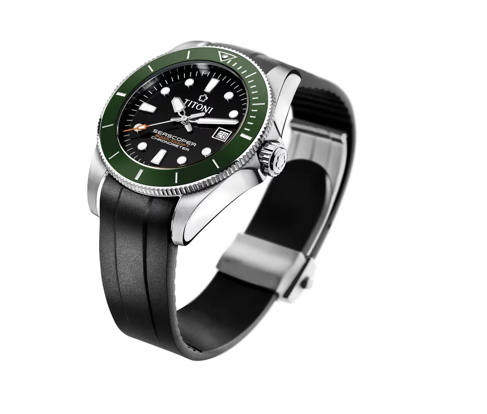 Titoni Seascoper 300 men's watch 83300 S-GN-R-702