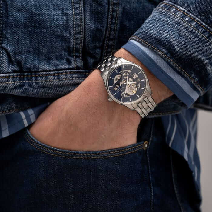 Hamilton Jazzmaster Skeleton Automatic H42535141 Men's Watch