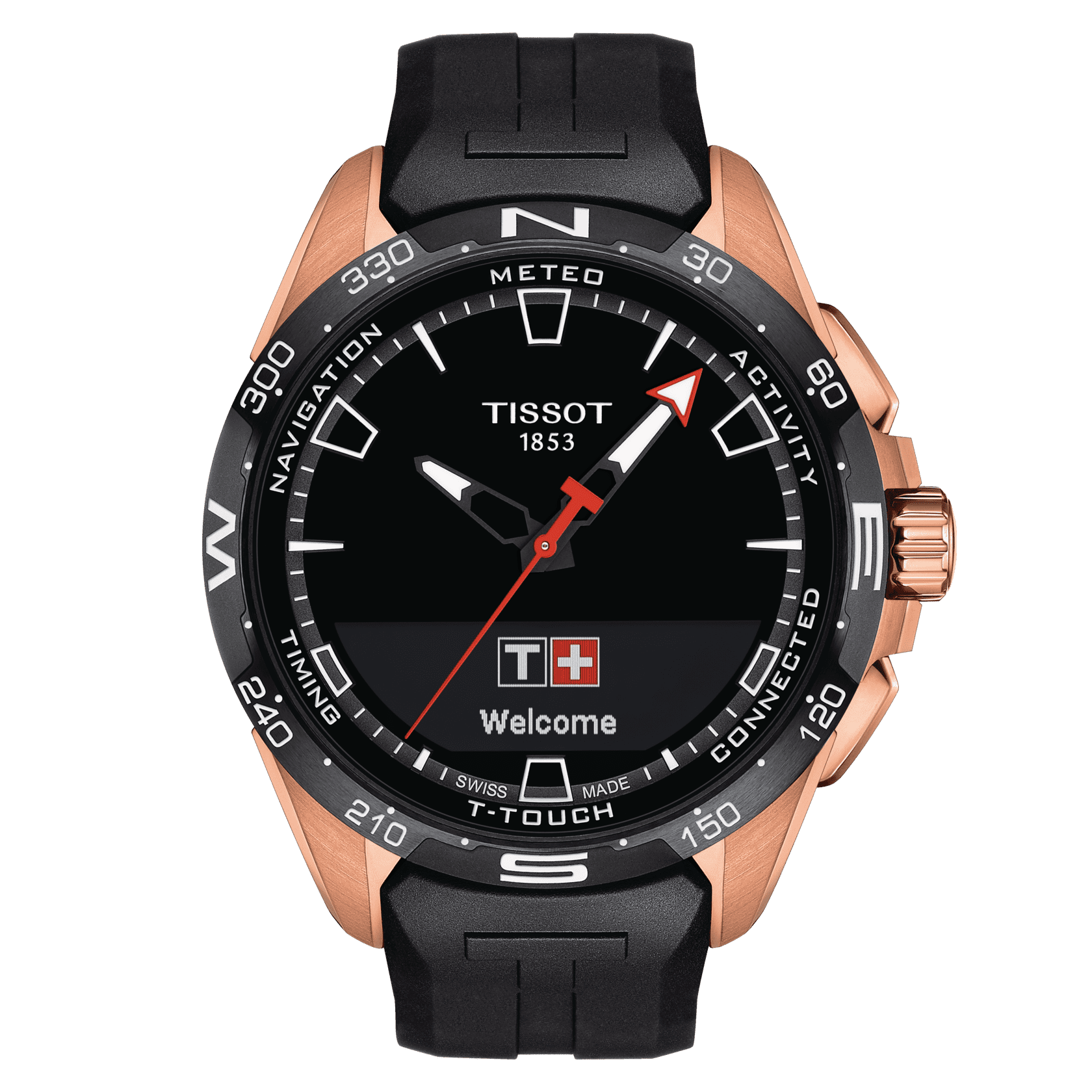 Tissot T-TOUCH CONNECT SOLAR men's watch T121.420.47.051.02