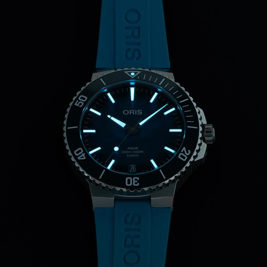 Oris men's watch Aquis 01 400 7790 4135-07 4 23 45EB