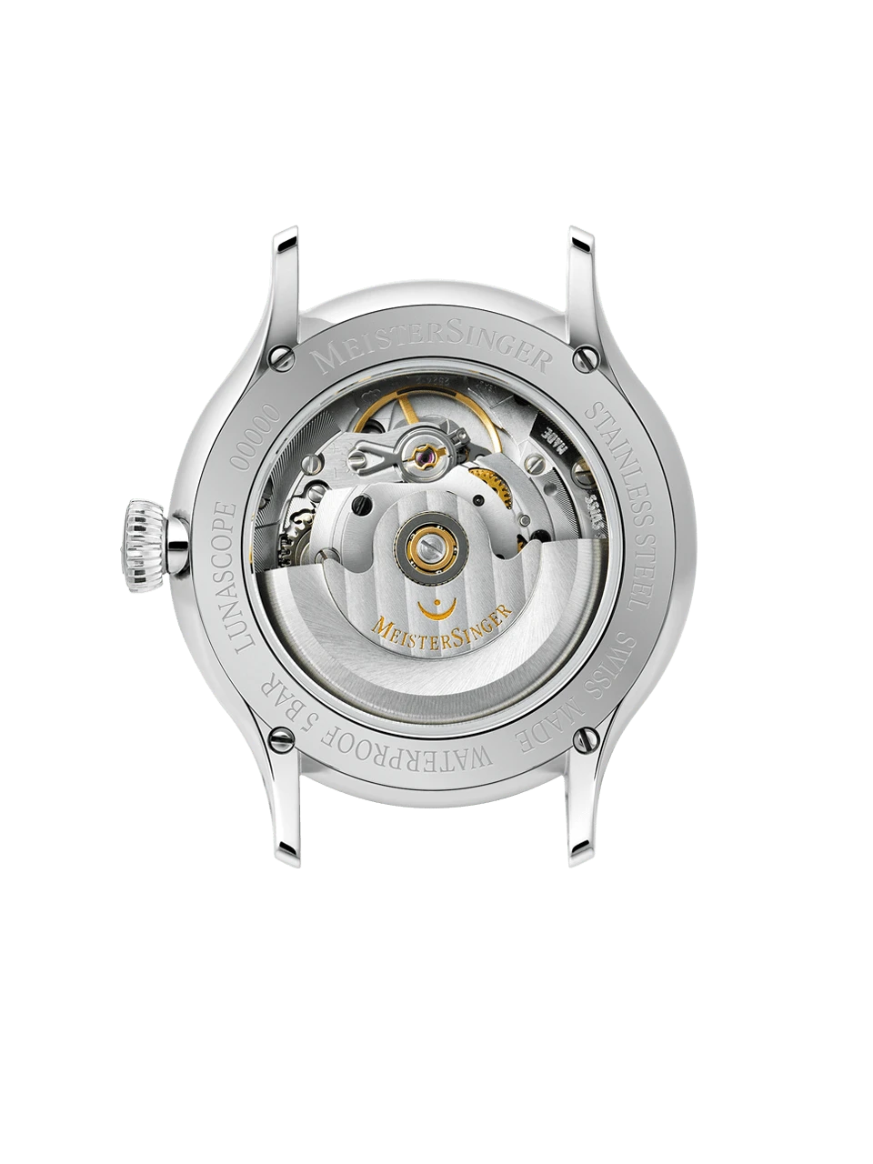 Meister Singer Lunascope Automatic MS Luna Men's Watch LS908