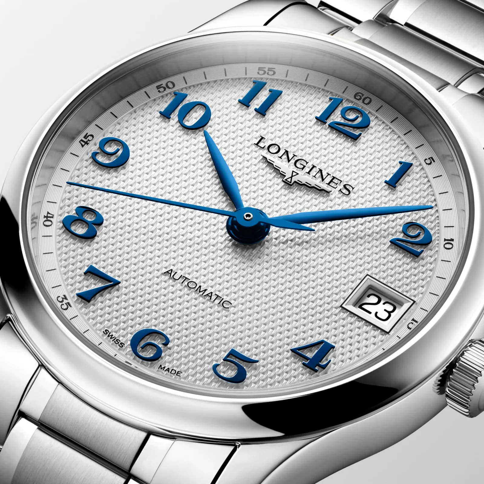 Longines Master Collection Silber steel bracelet 34 mm Women’s Watch L2.450.4.73.6