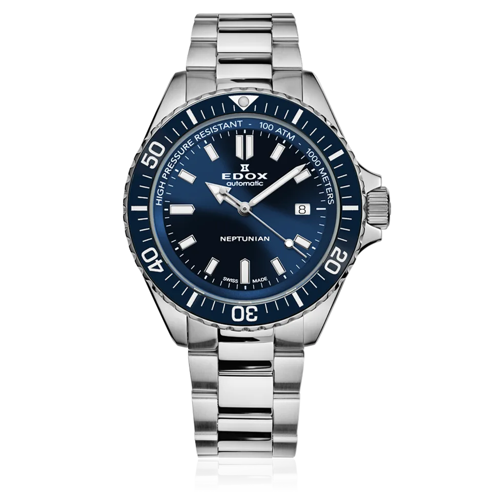 Edox Neptunian Automatic men's watch 80120-3BUM-BUF