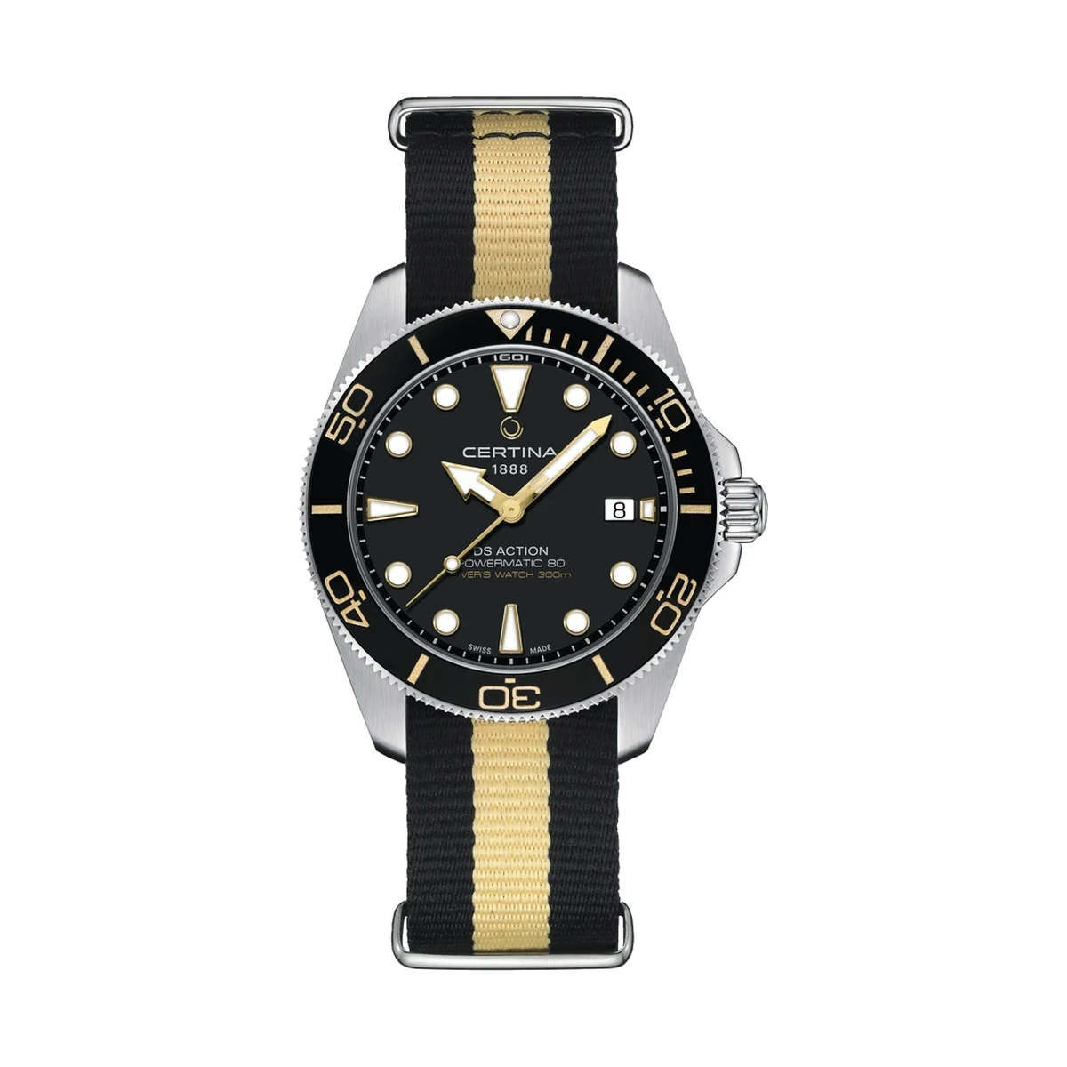 Certina DS Action 40.5mm Men's Watch C048.407.18.051.01