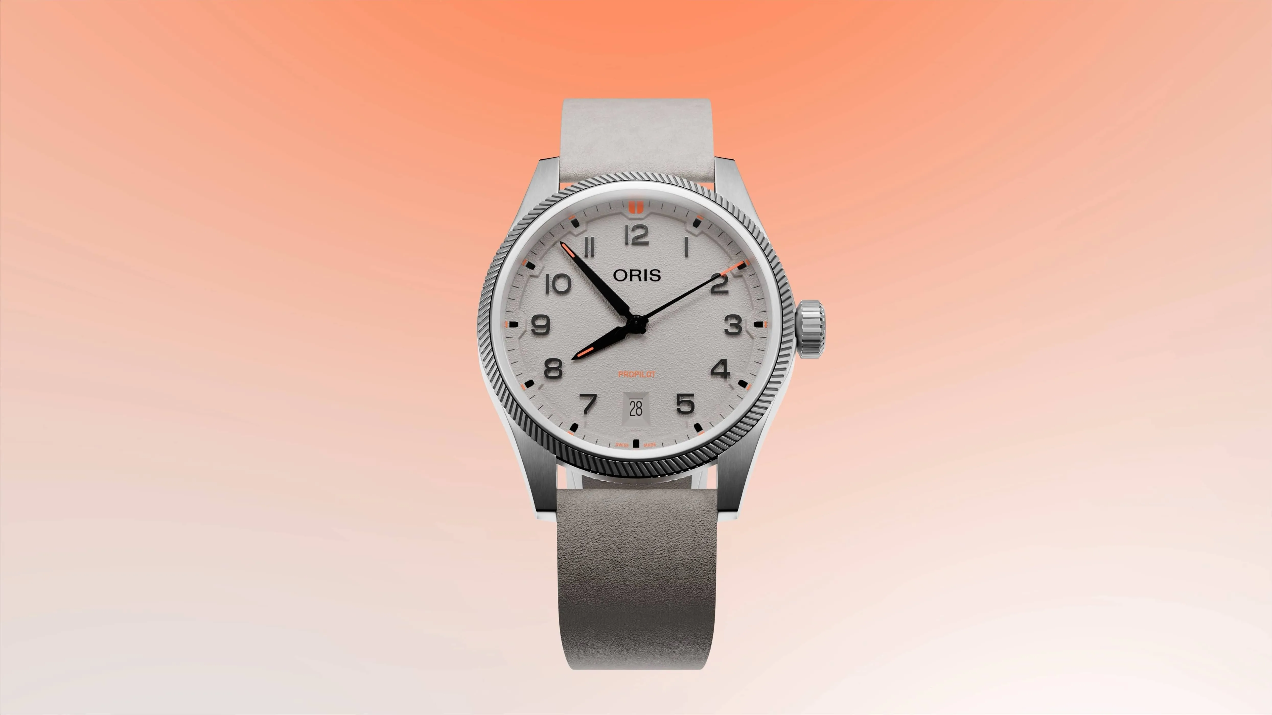 Oris ProPilot Date men's watch 01 733 7805 4163-07 6 ​​20 15LC