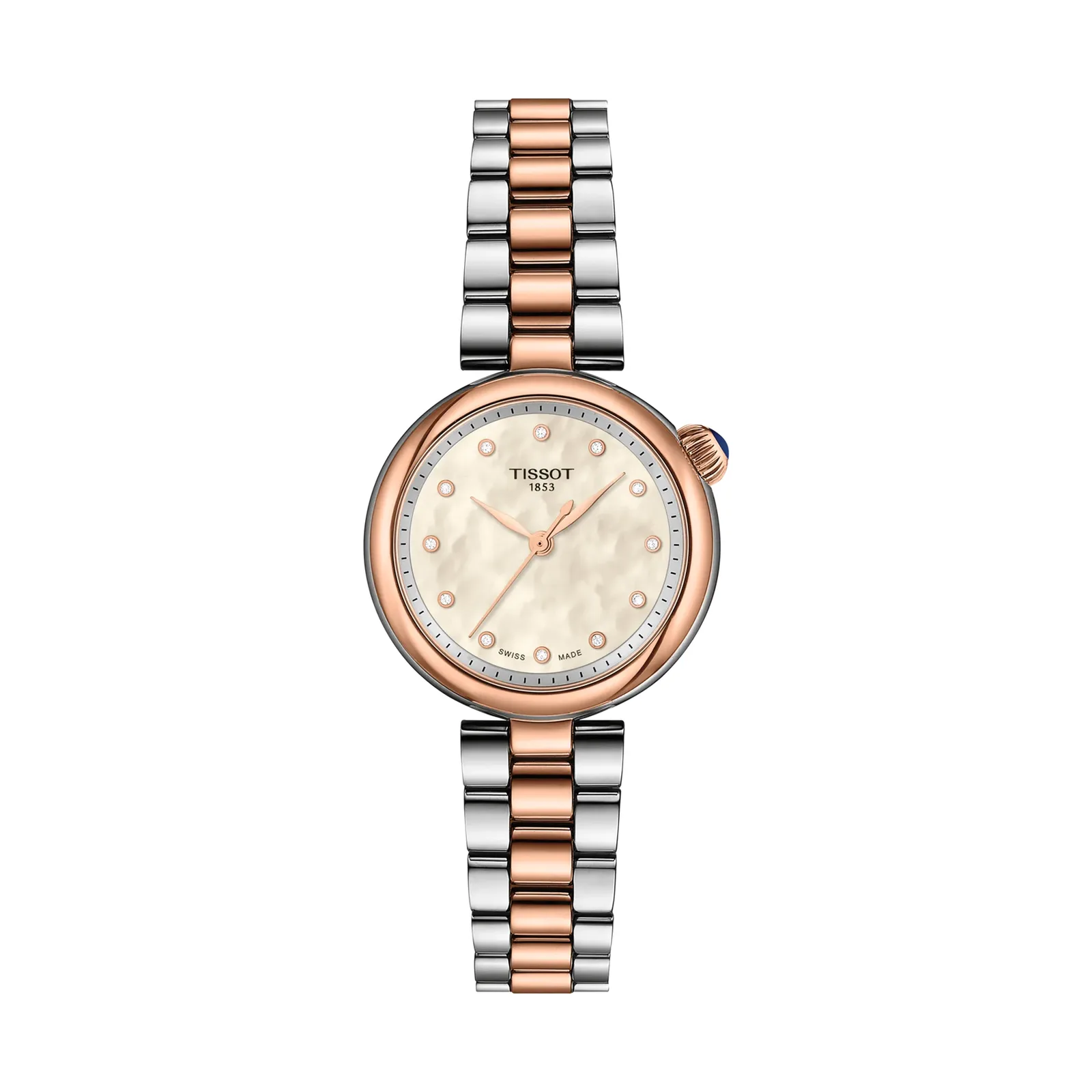 Tissot Desir Quartz 28 mm Mother of Pearl with Diamonds Women's Watch T152.010.22.116.01