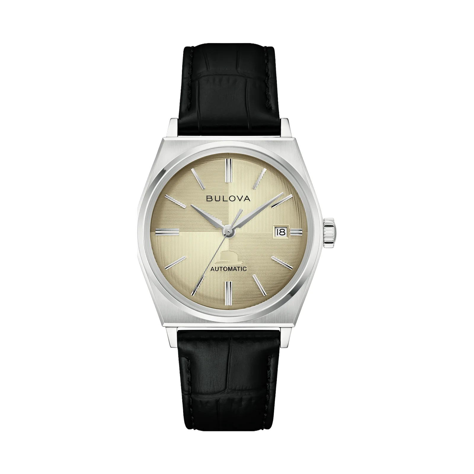 Bulova Sinatra Nothing But The Best Automatic Champagne Mens Watch 96B483