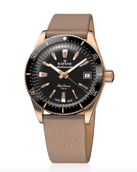 Edox SkyDiver 38 Date Automatic Limited Edition Unisex Watch 80131 37RNC NI
