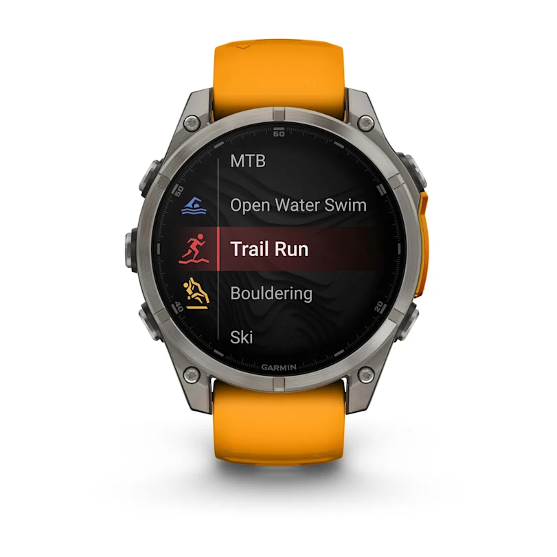 Garmin fēnix® 8 - 47 mm AMOLED Sapphire Graphite/Titanium Titan 010-02904-11