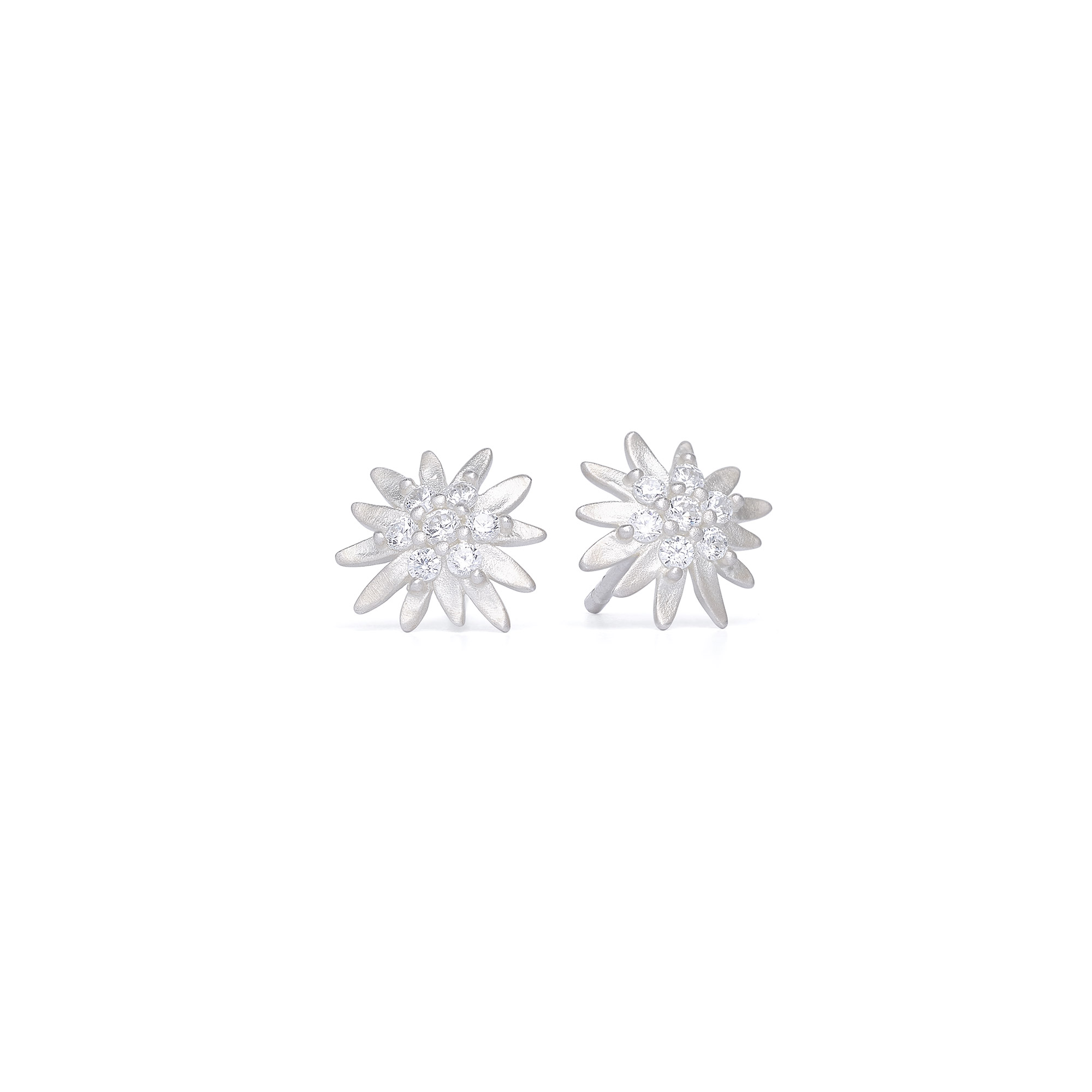 Bernd Wolf Edelweiss Design Line Mountain World Plug, Sterling Silver 925