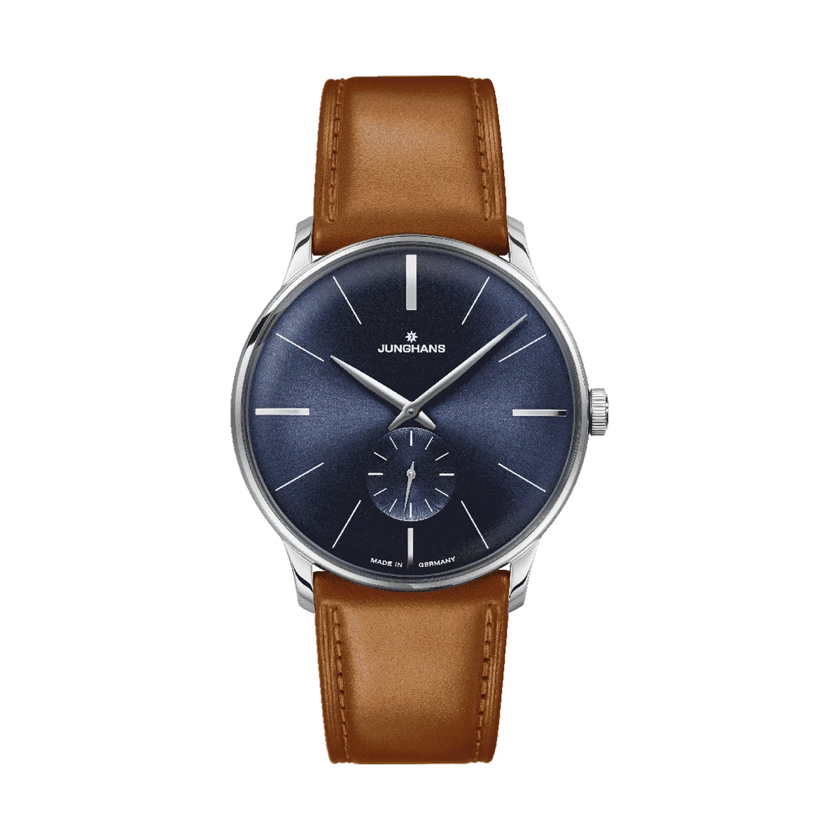 Junghans Meister hand-wound sapphire glass men's watch 027/3504.02