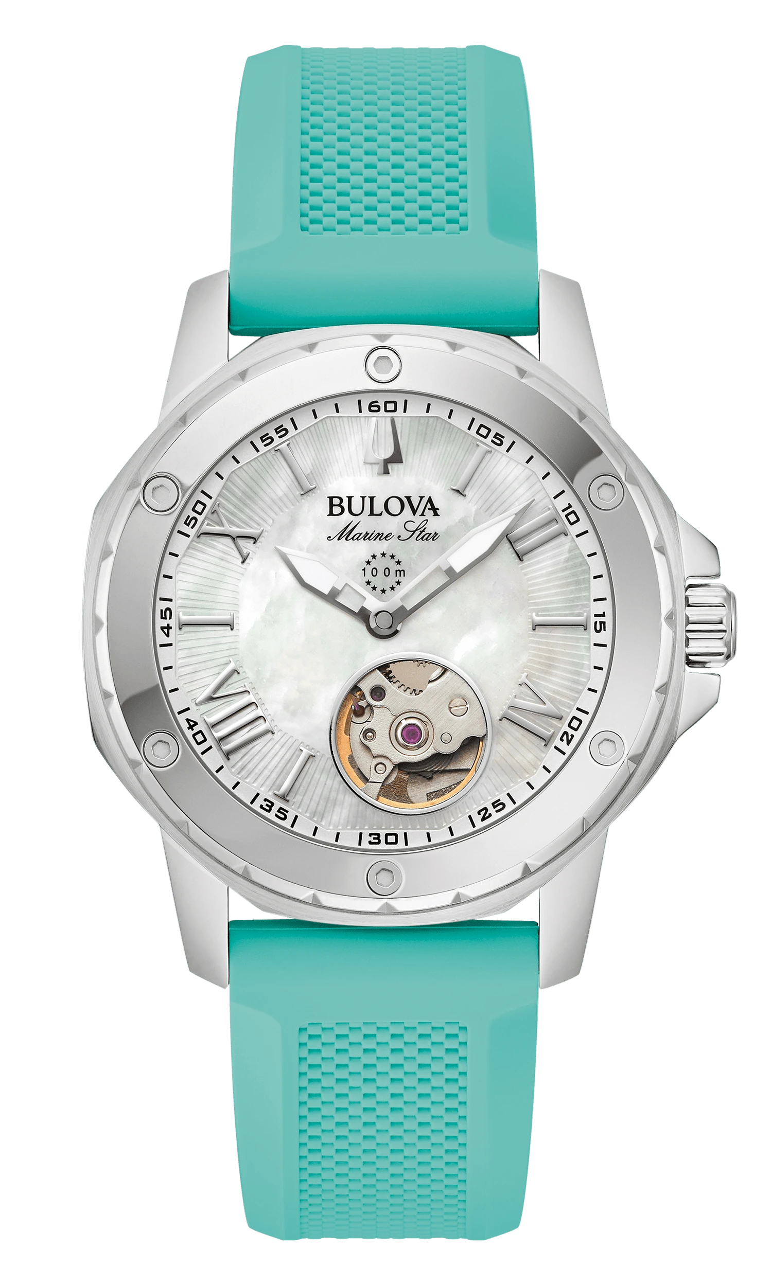 Bulova Marine Star Automatic Ladies Watch 96L325