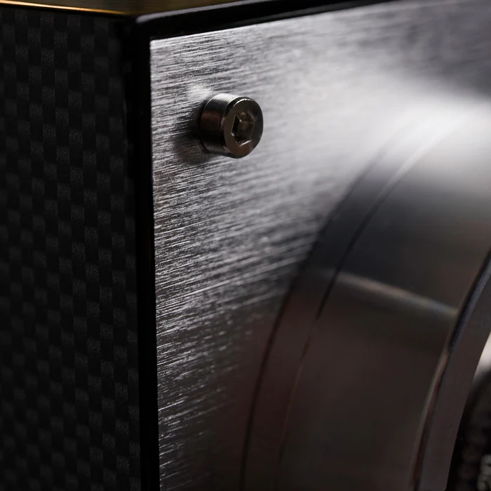 Flemington Dual Slot Watch Winder Asphalt Black MS-WIN-RAC2-02