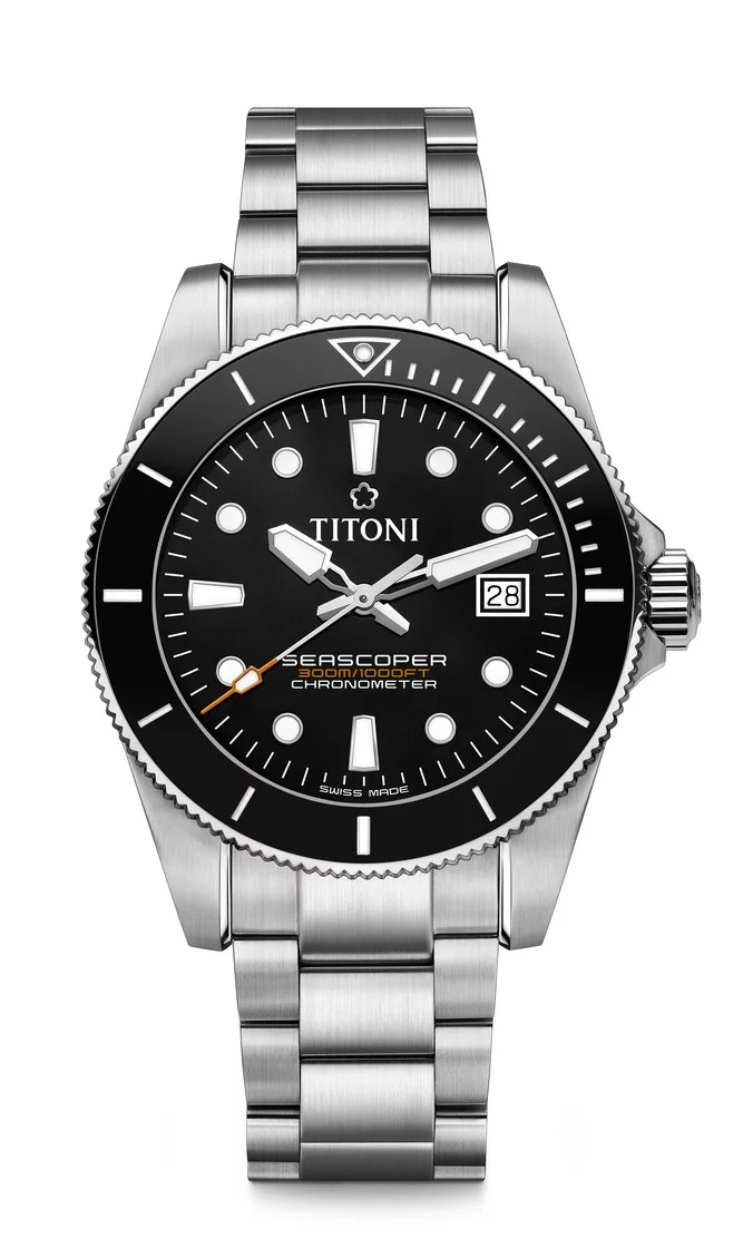 Titoni Seascoper 300 men's watch 83300 S-BK-702