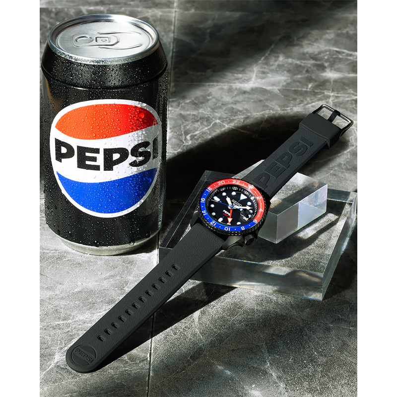 Seiko SKX Series GMT PEPSI® Limited Edition Men's Watch SSK047K1