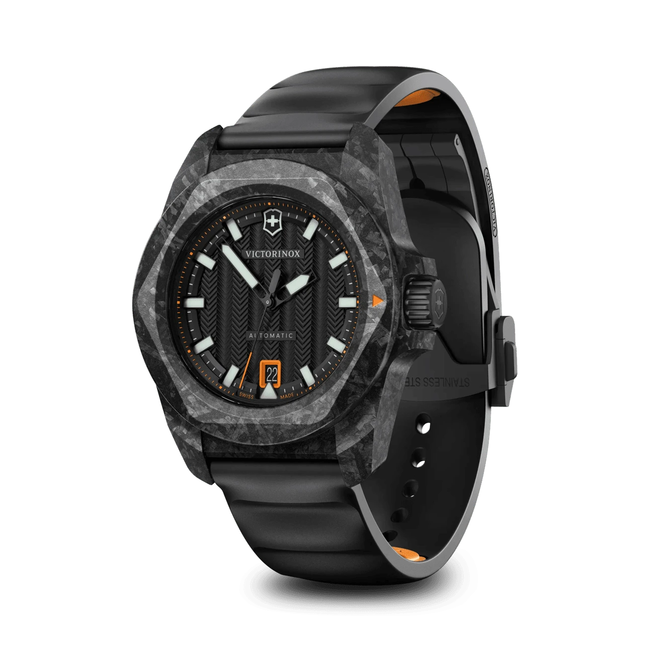 Victorinox I.N.O.X. Automatic men's watch Carbon Set 242023.1