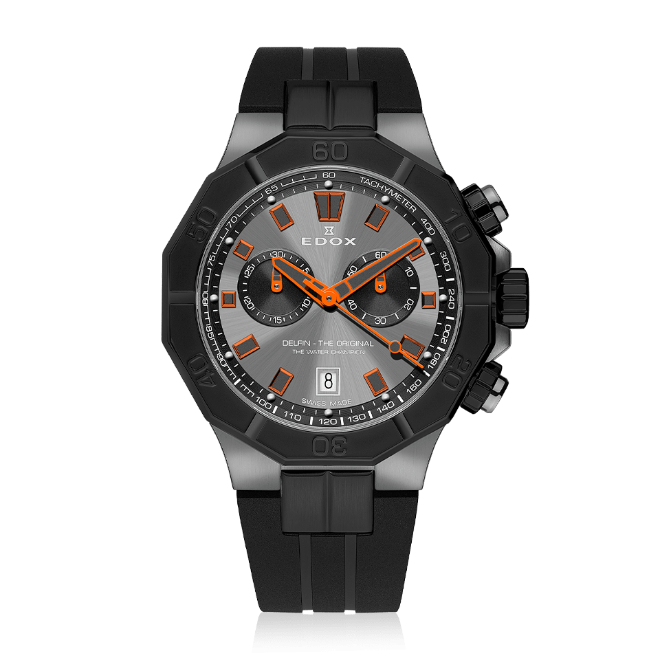 Edox Delfin The Original Chronograph Men's Watch 10113 37GNCA GNO