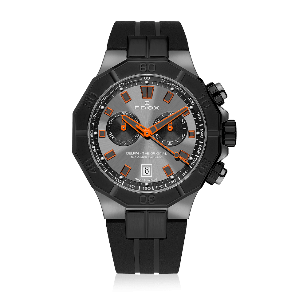 Edox Delfin The Original Chronograph Men's Watch 10113 37GNCA GNO