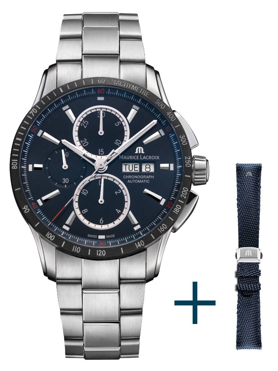 Maurice Lacroix Pontos Chronograph Date Men's Watch PT6038-SSL2H-430-C