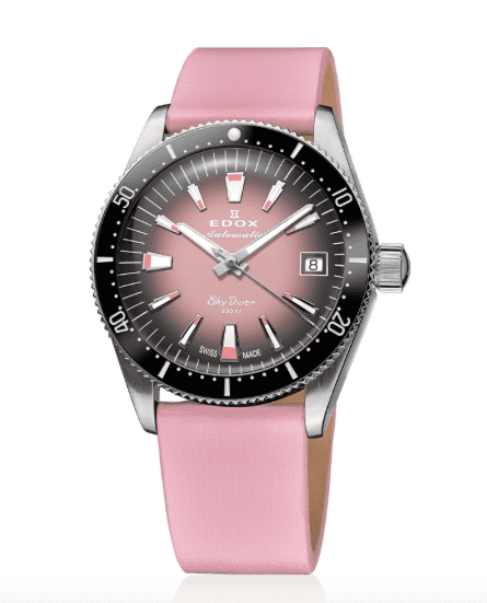 Edox SkyDiver 38 Date Automatic Limited Edition Unisex Watch 80131 3NC NDRO