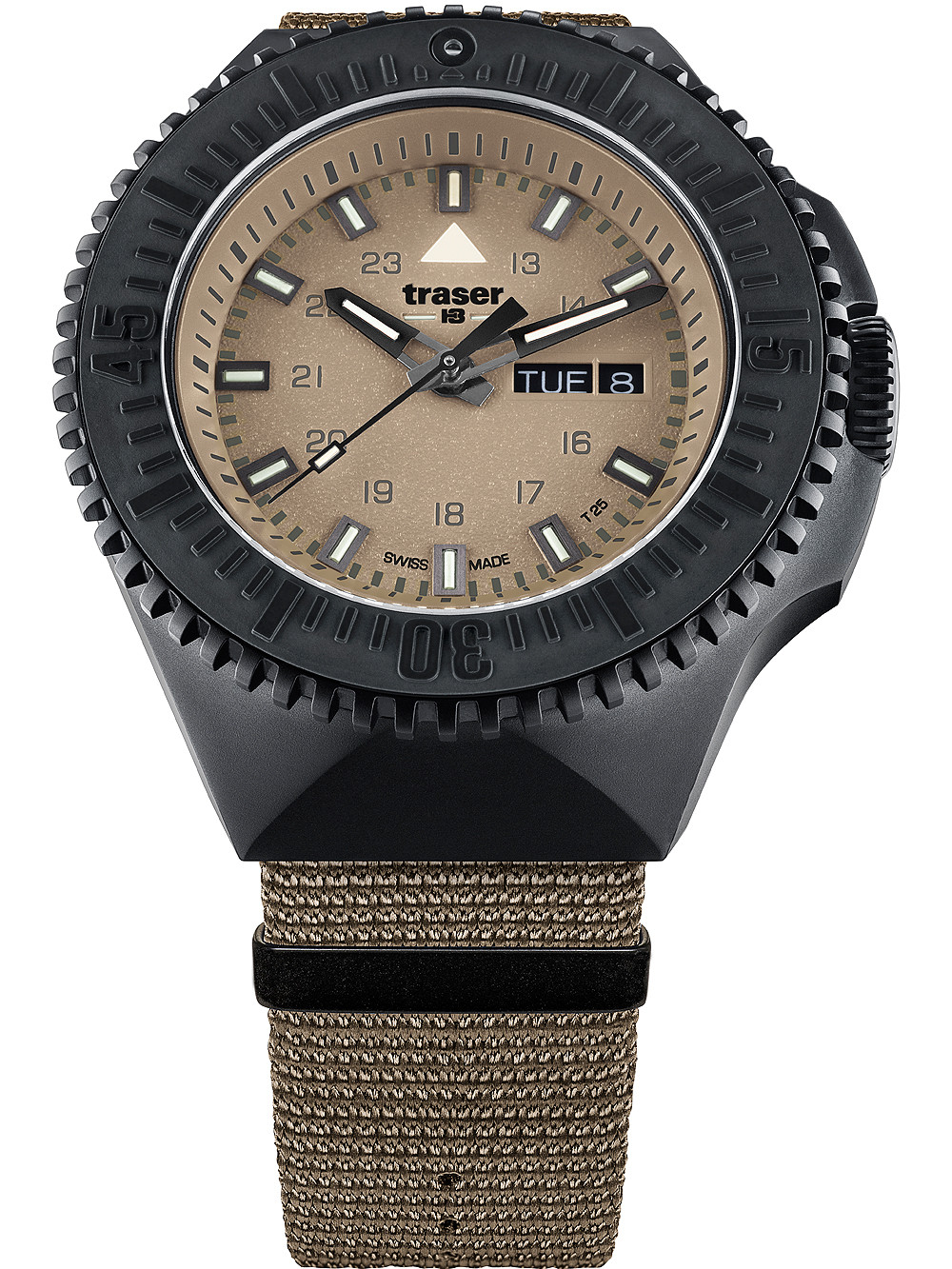 Traser H3 P69 Black Stealth Sand Men's Watch 109860