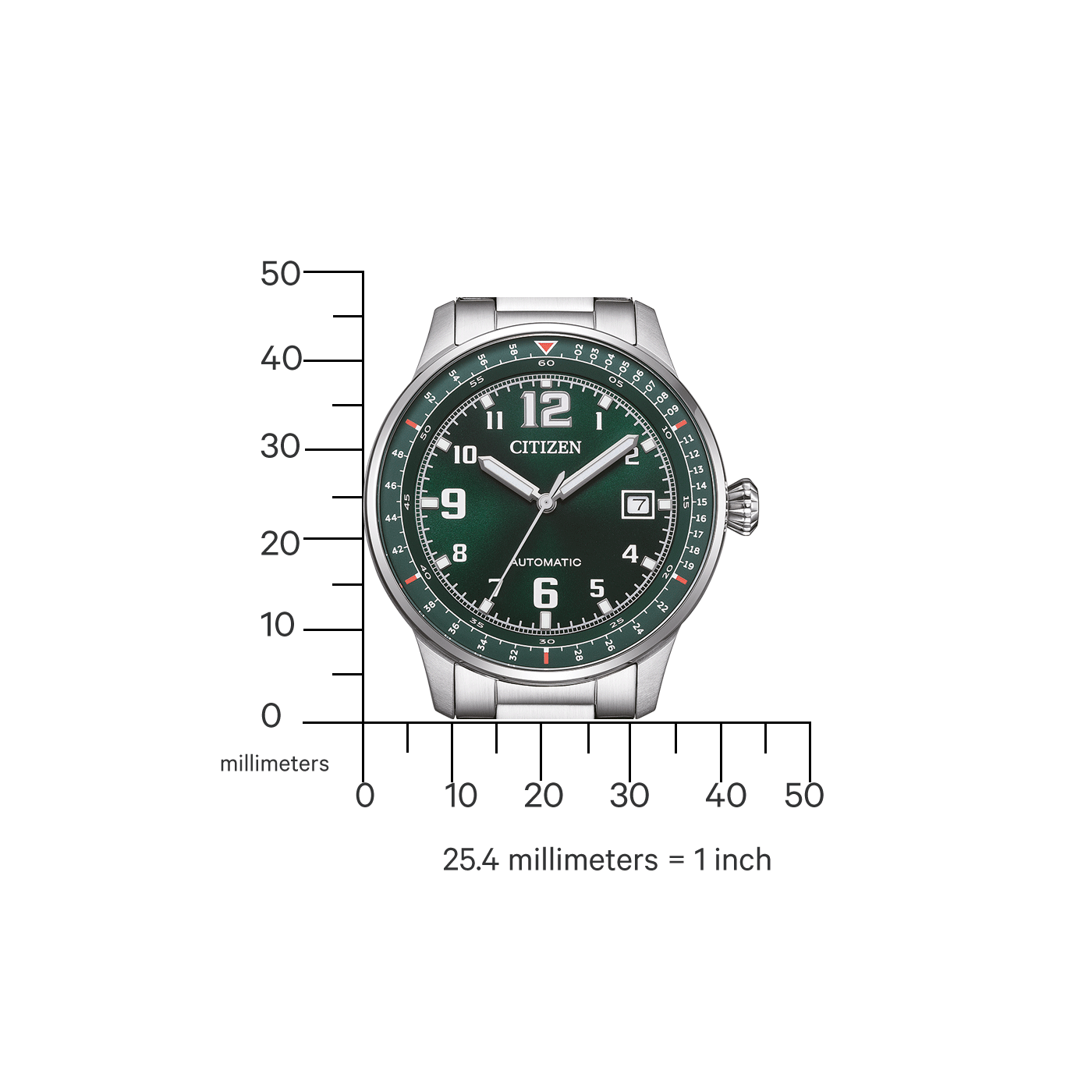 Citizen Urban Military Automatic Men's Watch NJ0190-51X