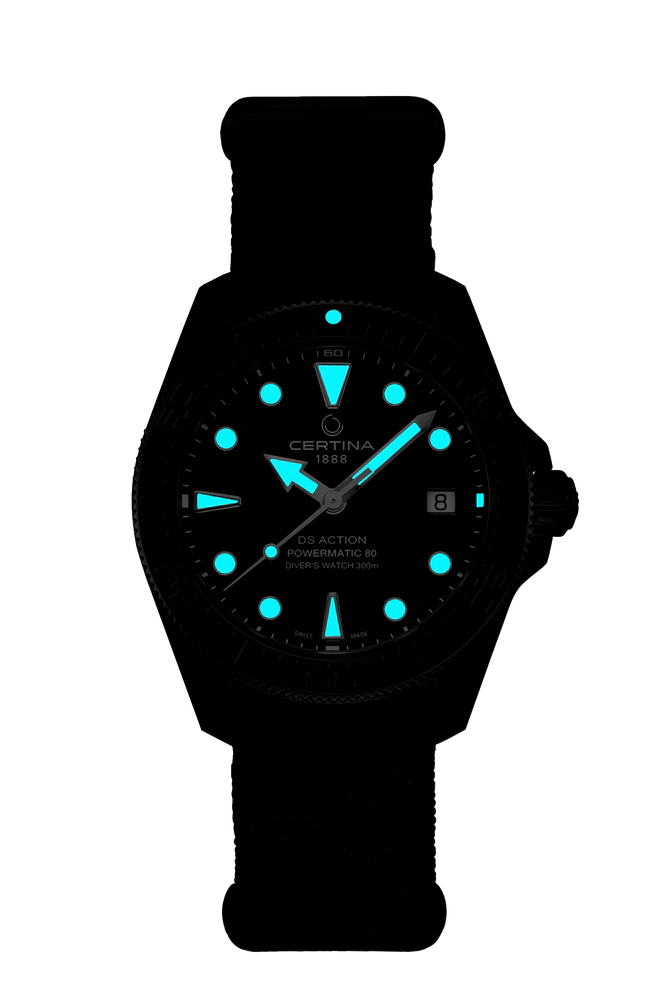 Certina DS Action Diver 38mm Powermatic 80 Men's Watch C048.807.38.051.00