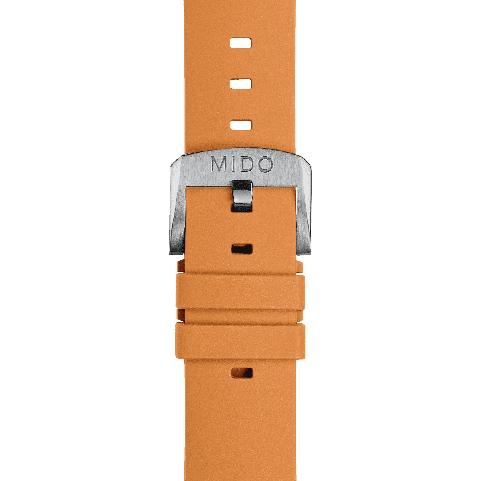 Mido replacement bracelet rubber orange 22 mm M852.018.730