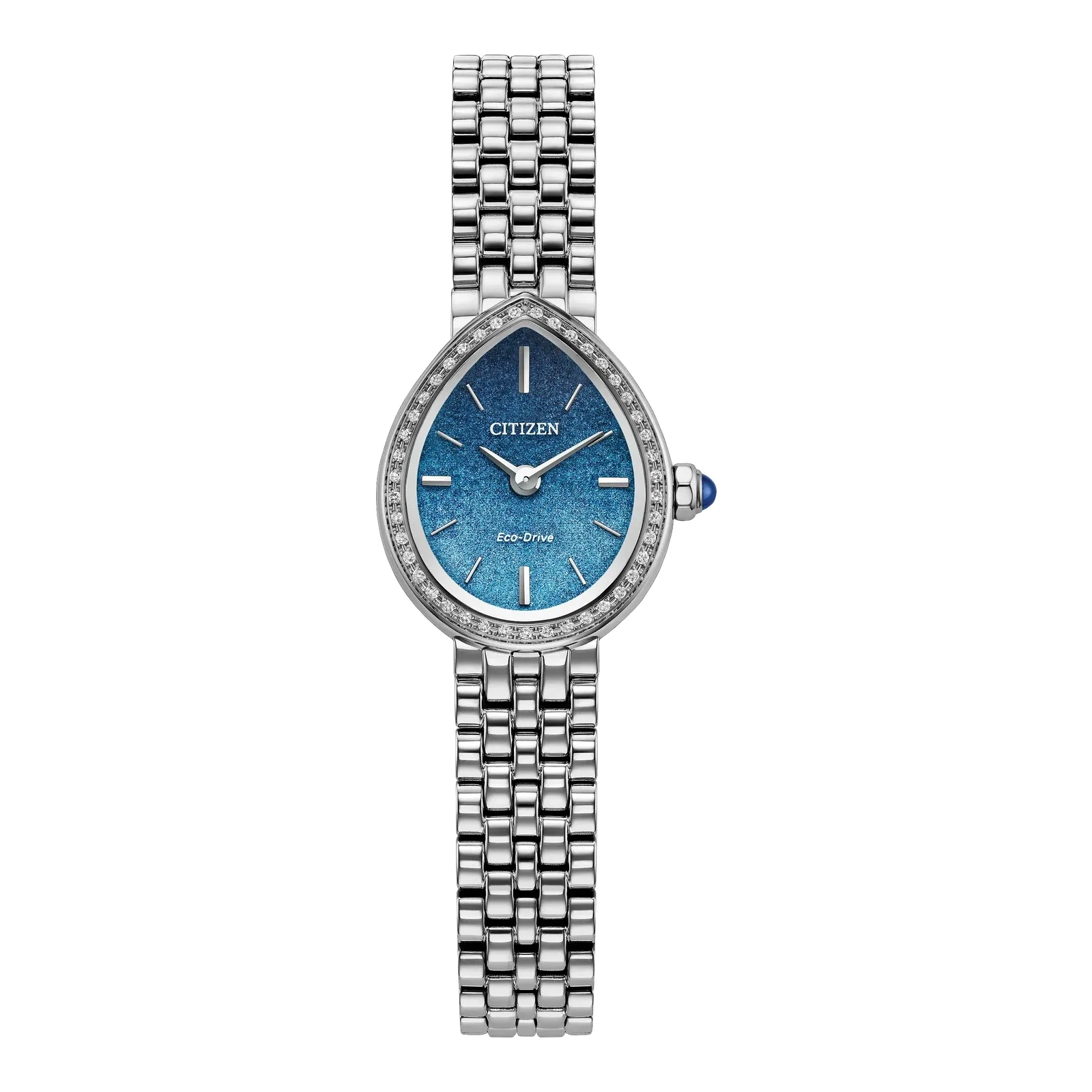 Citizen L Rainell Eco-Drive Limited Edition with Diamonds Light Blue Ladies Watch EX1540-58L