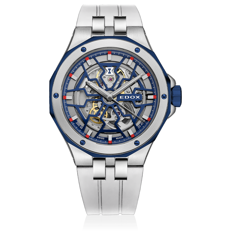 Edox Delfin Mecano men's watch 85303 357BUCAB BUIRB