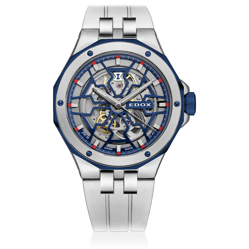 Edox Delfin Mecano men's watch 85303 357BUCAB BUIRB