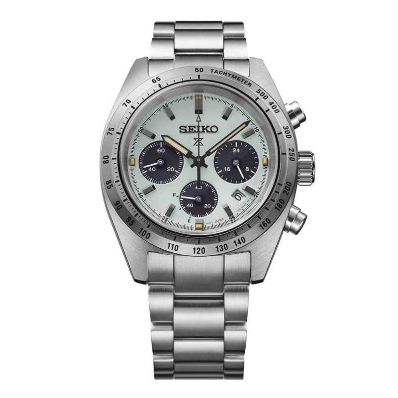 Seiko Prospex Speedtimer Solar Chronograph, Mint Men's Watch SSC965P1