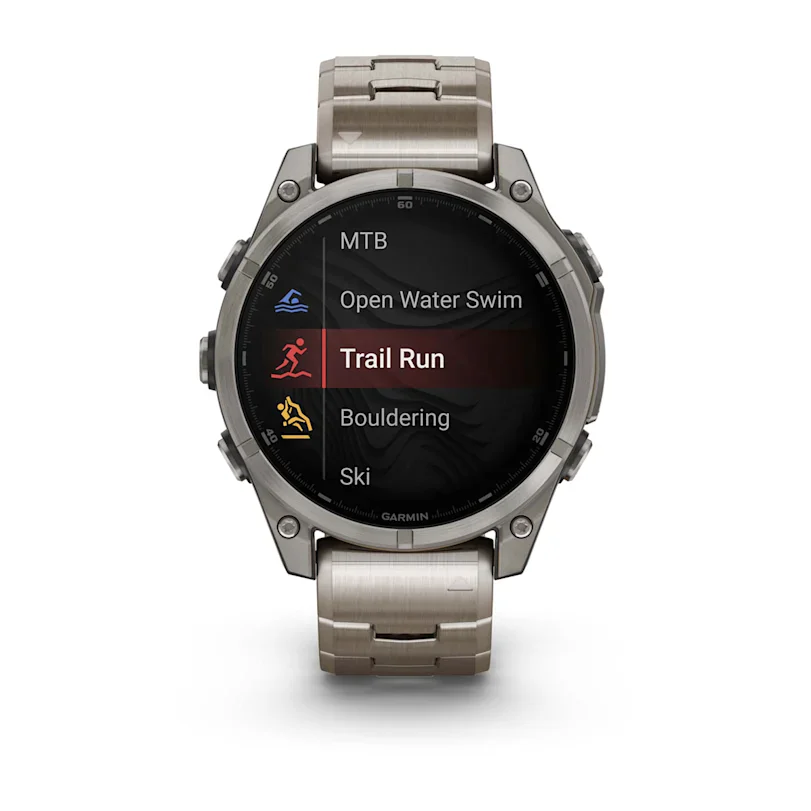 Garmin fēnix® 8 - 47 mm AMOLED Sapphire Graphite/Titanium Titan 010-02904-40