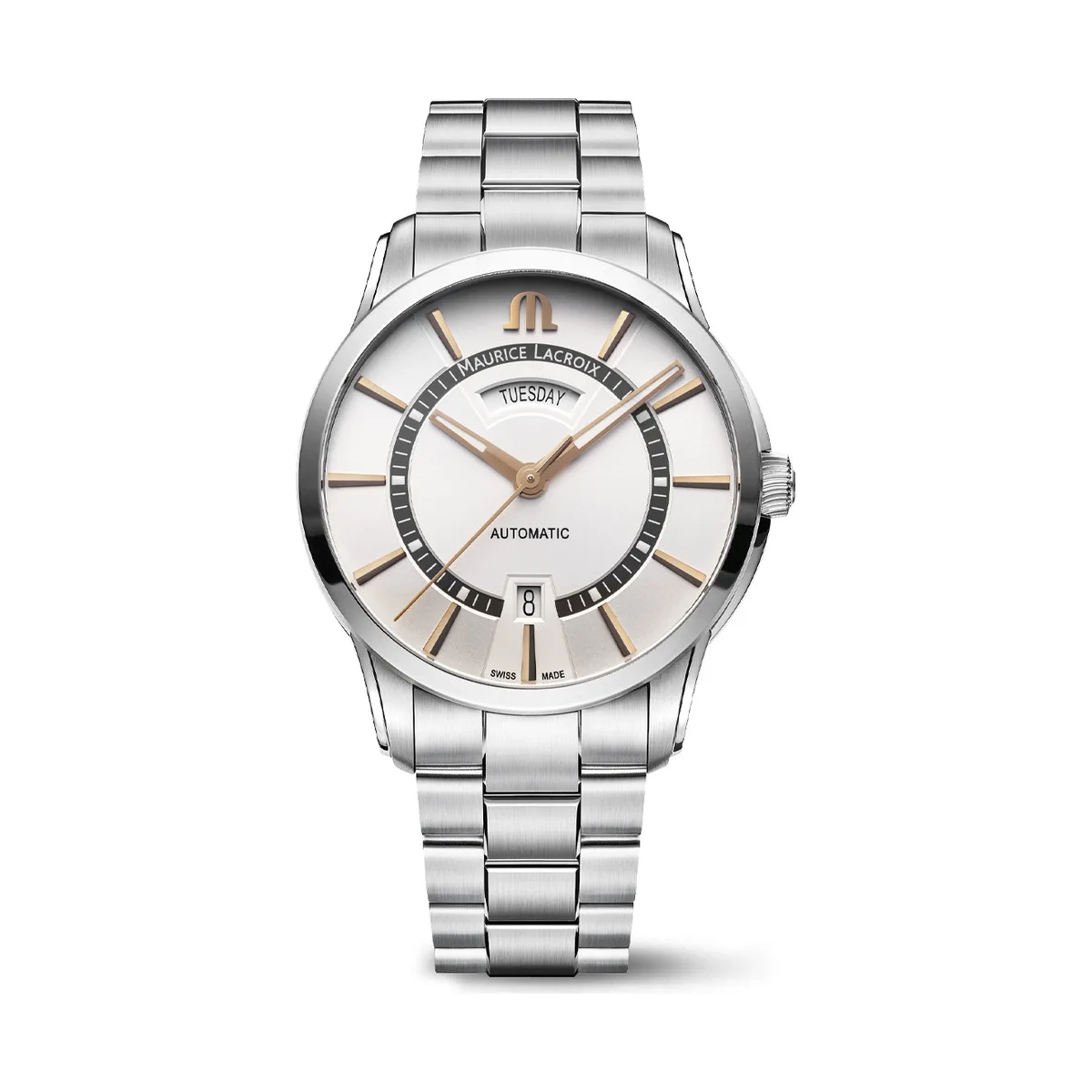 Maurice Lacroix Pontos Day Data Men's Watch PT6358-SS002-230-1