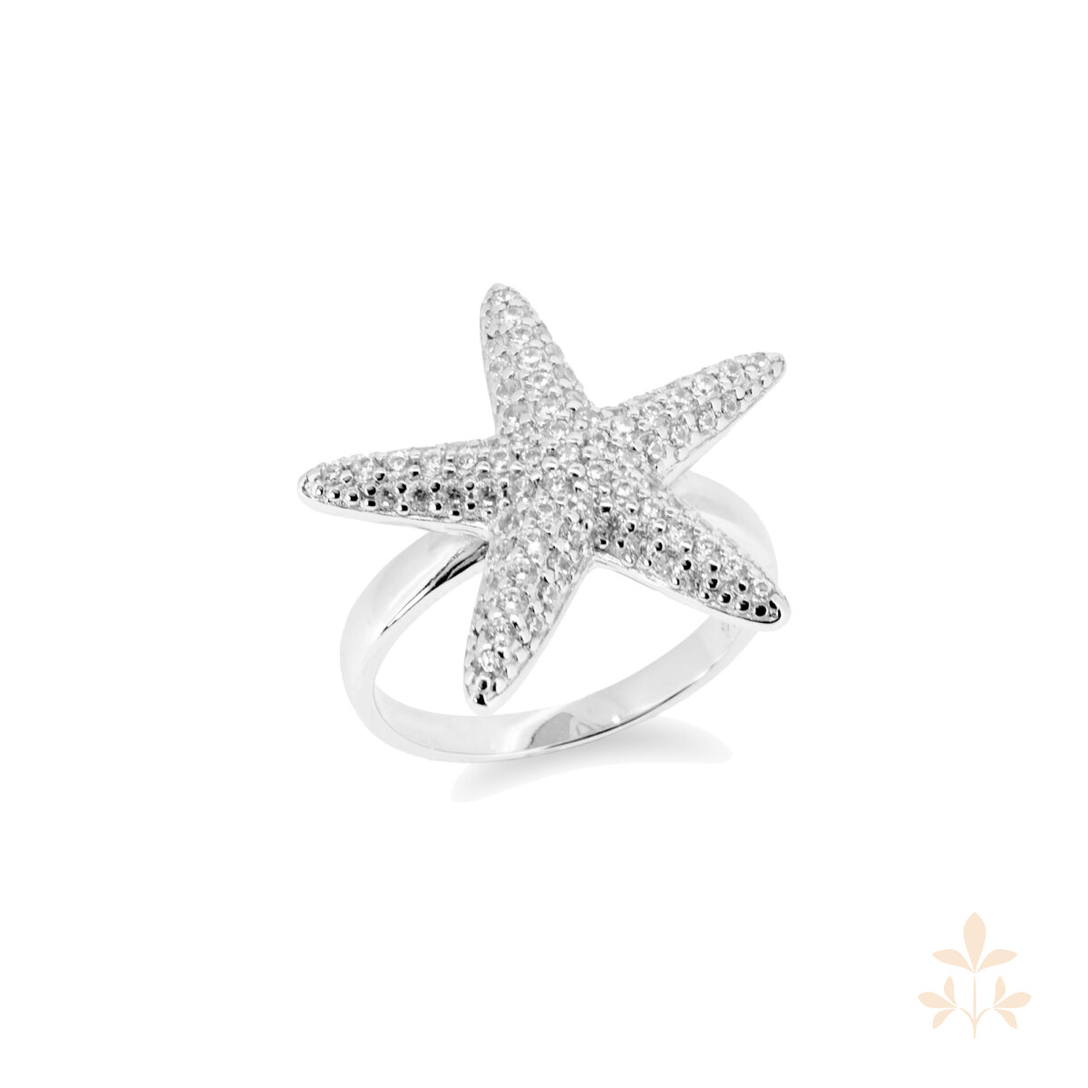 At the time Celine starfish ring SZA-1990-200-58
