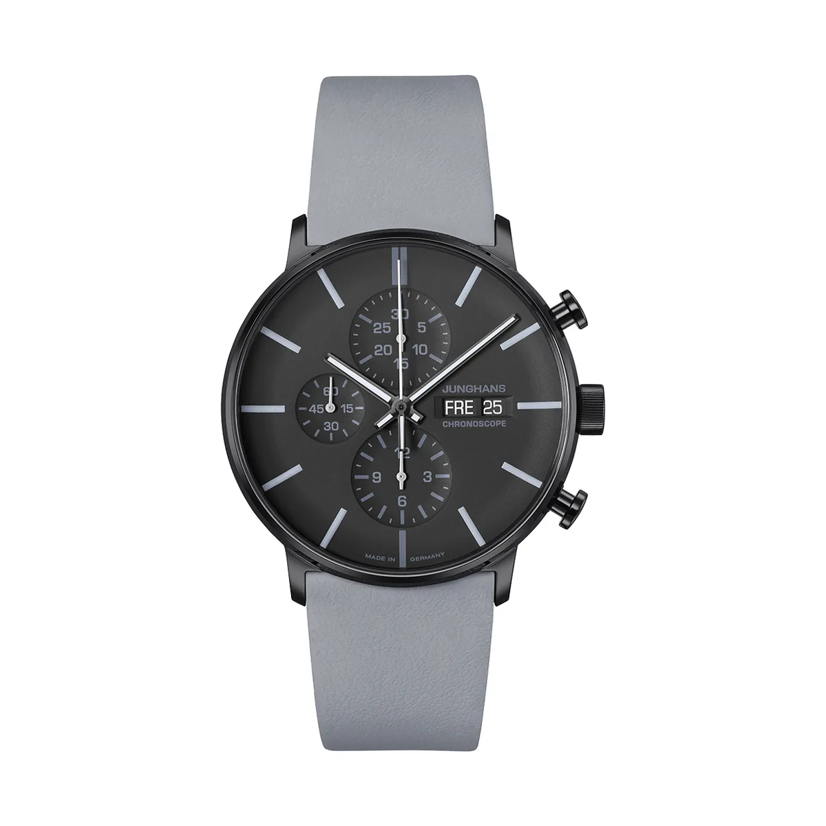 Junghans FORM A Chronoscope 027/4371.00 gray men's watch