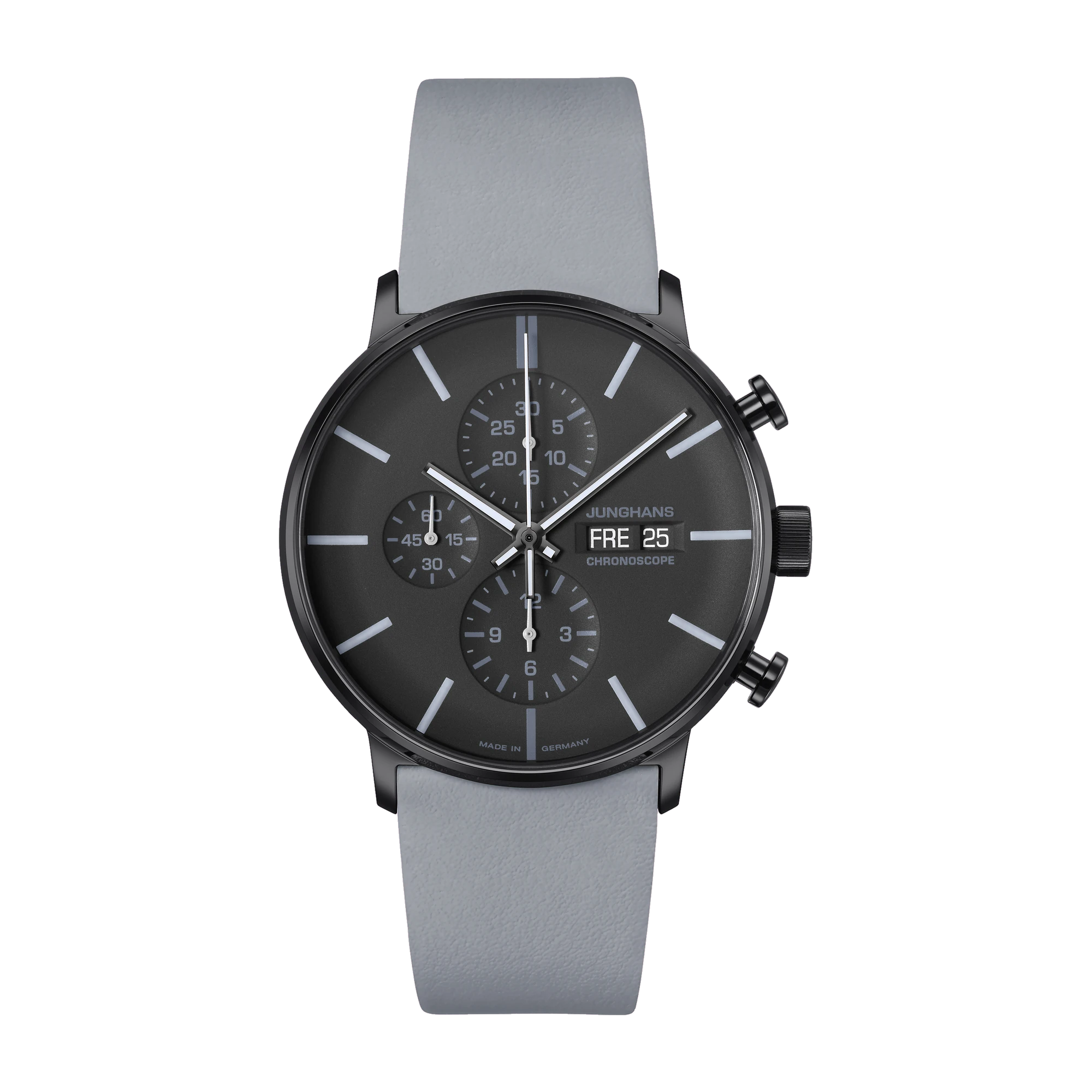 Junghans FORM A Chronoscope 027/4371.00 gray men's watch