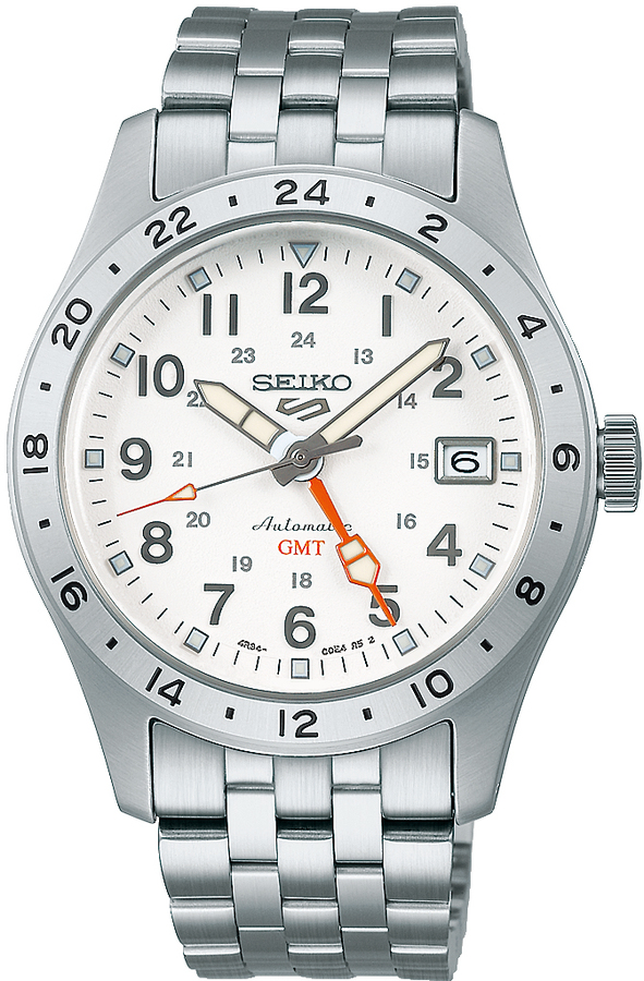 Seiko 5 Sports Automatic GMT, 39 mm, Stainless Steel Bracelet Men's Watch SSK059K1