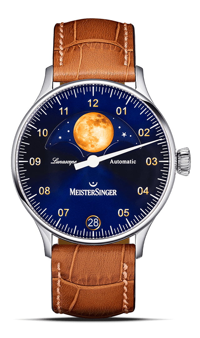 Meister Singer Lunascope Automatic MS Luna Men's Watch LS908G
