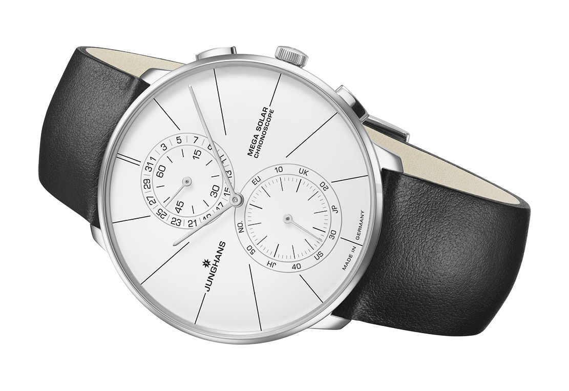 Junghans Meister fine Chronoscope Mega Solar men's watch 59-4200.00