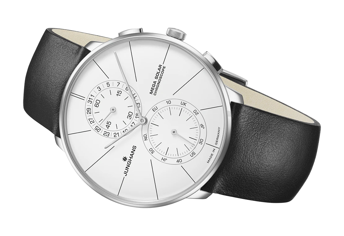 Junghans Meister fine Chronoscope Mega Solar men's watch 59-4200.00
