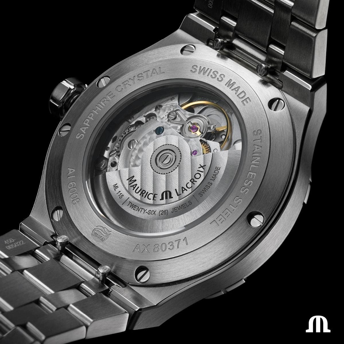 Maurice Lacroix Aikon Date Men's Watch AI6008-SS002-430-1