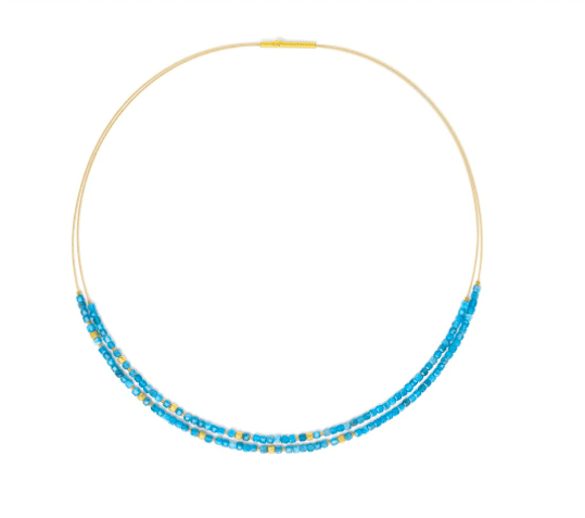 Bernd Wolf Cusca necklace apatite 8820010816-043
