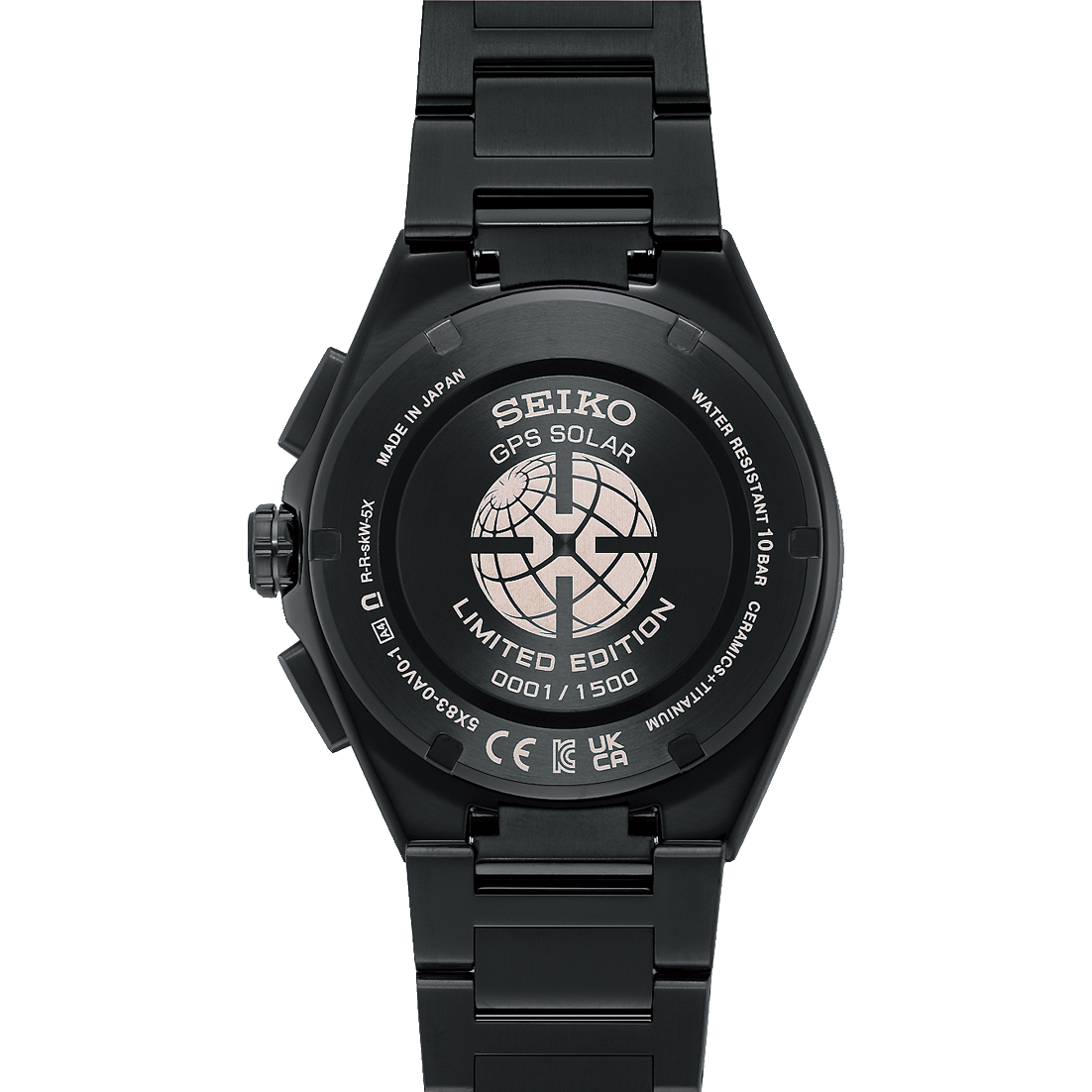 Seiko ASTRON GPS SOLAR DUAL TIME CHRONOGRAPH LIMITED EDITION Men's Watch SSH187J1