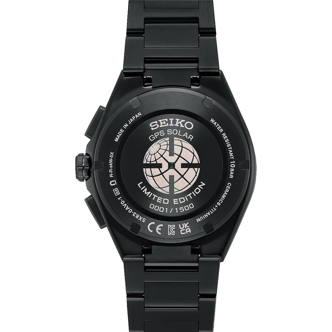 Seiko ASTRON GPS SOLAR DUAL TIME CHRONOGRAPH LIMITED EDITION Men's Watch SSH187J1