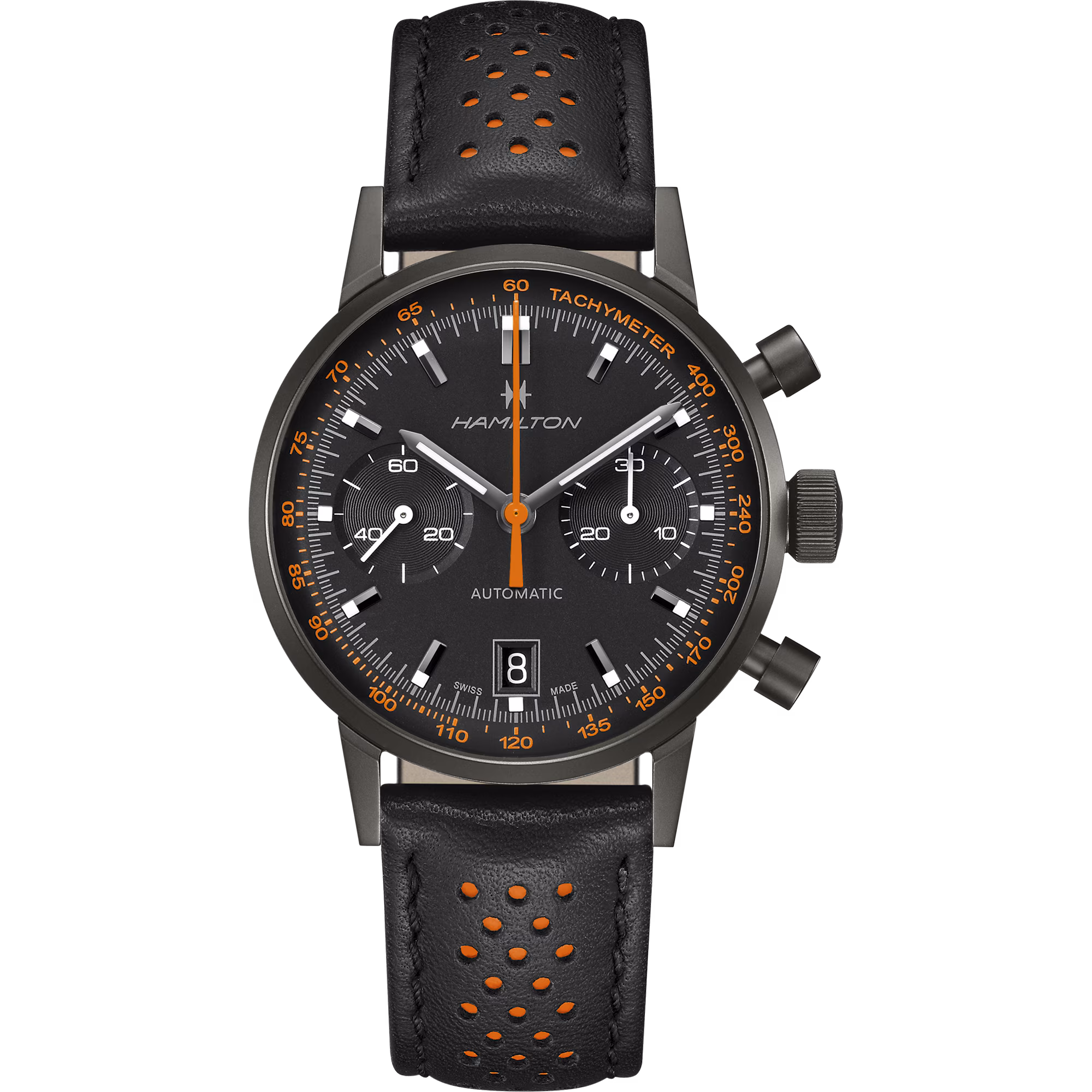 Hamilton Intra-Matic Auto Chrono 40 mm red H38446732