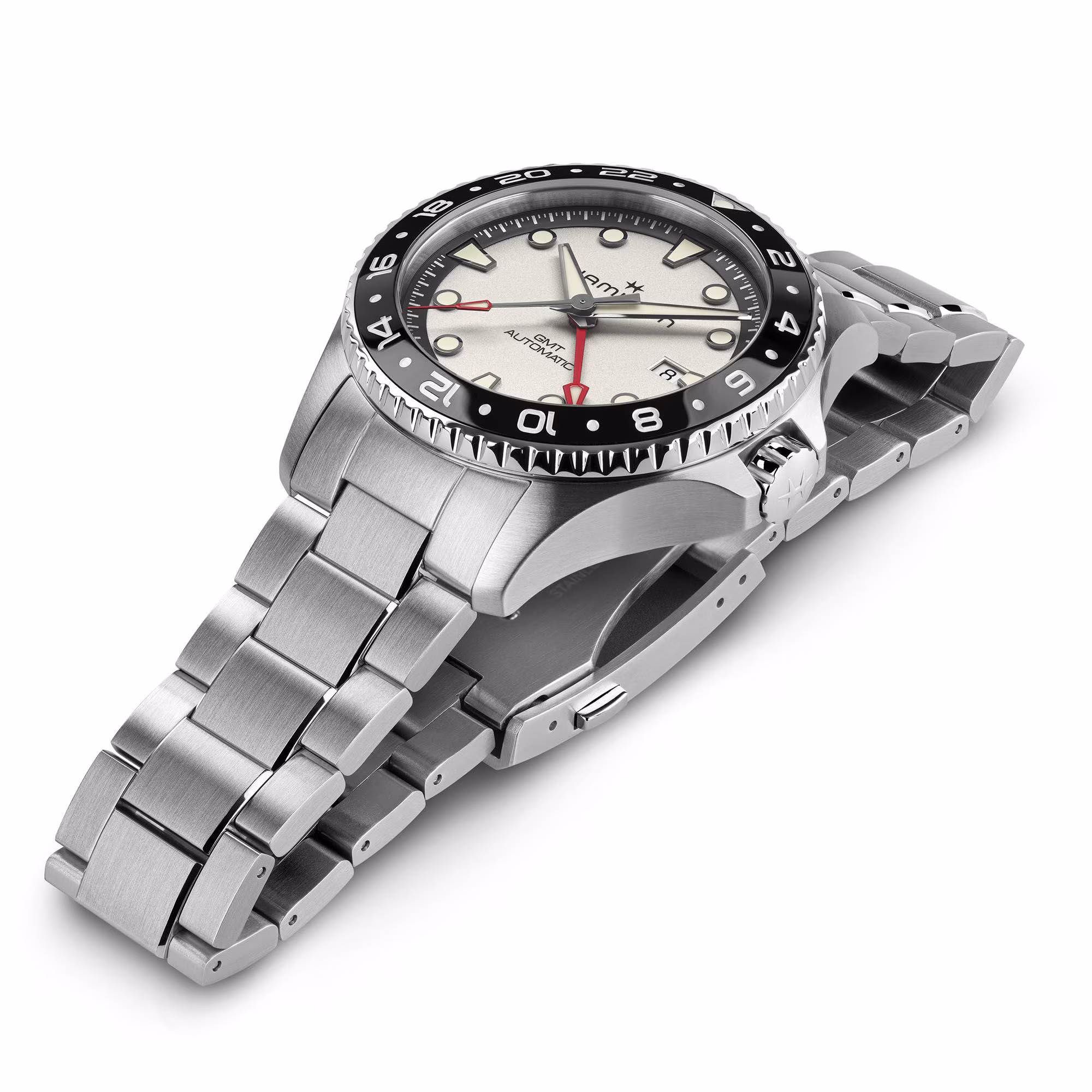 Hamilton KHAKI NAVY SCUBA AUTOMATIC GMT 43MM Men's Watch H82555150